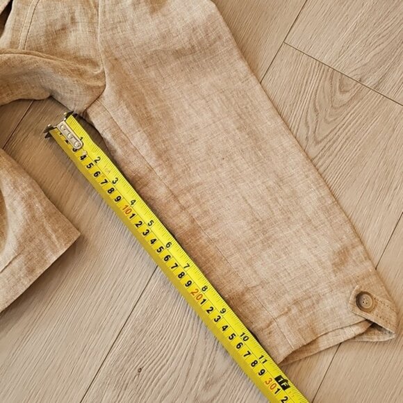 Molton Linen Blend Blazer Medium - Picture 16 of 16